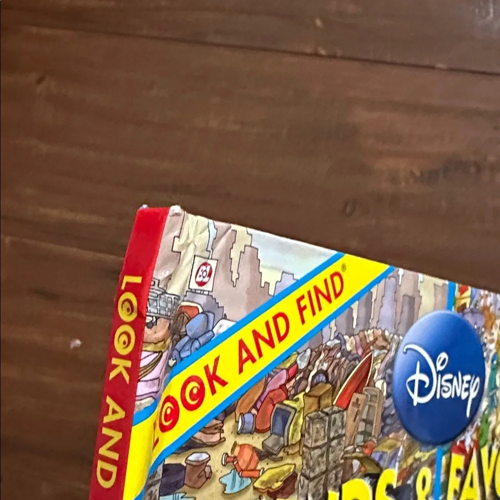 Rare Disney Friends & Favorites (Look and Find) hardcover book